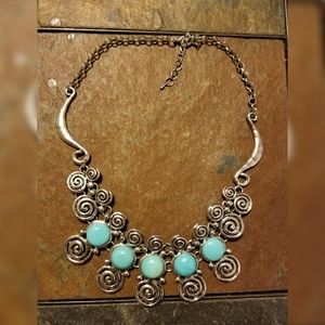 Silver/Turquoise Necklace